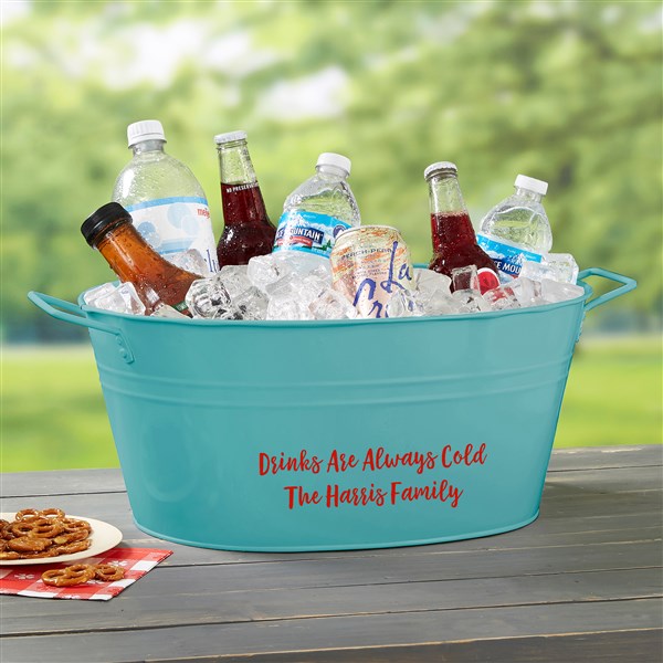 Patriotic Personalized Beverage Tub - 32903