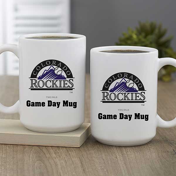 MLB Colorado Rockies Personalized Coffee Mugs - 32982