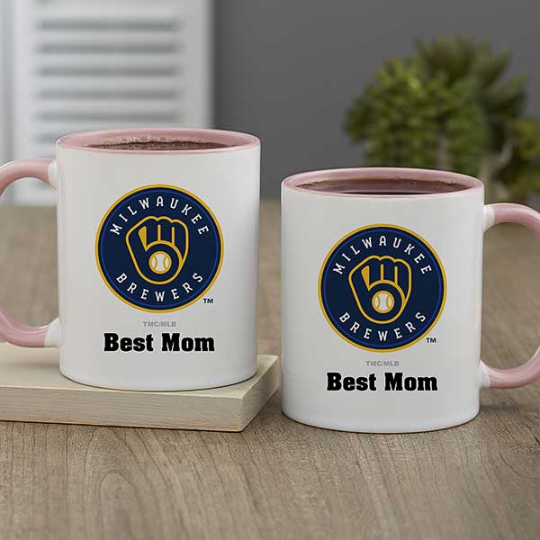 MLB Milwaukee Brewers Personalized Coffee Mugs - 32989