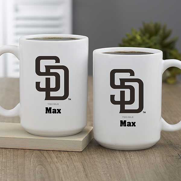 MLB San Diego Padres Personalized Coffee Mugs - 32996