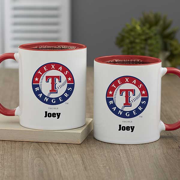 MLB Texas Rangers Personalized Coffee Mugs - 33001