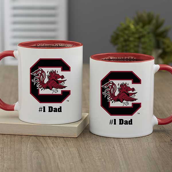 NCAA South Carolina Gamecocks Personalized Coffee Mugs - 33008