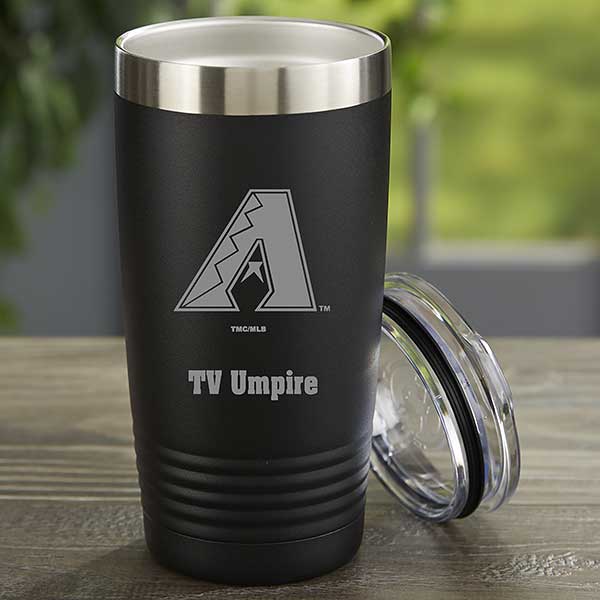 MLB Arizona Diamondbacks Personalized Stainless Steel Tumbler  - 33091