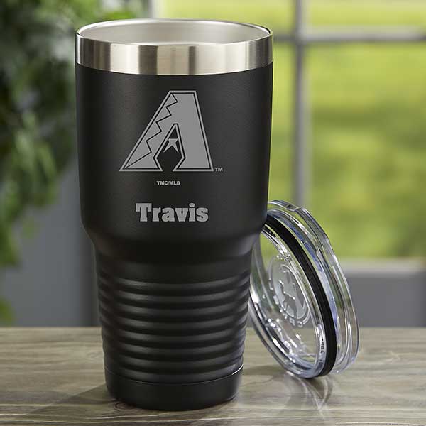 MLB Arizona Diamondbacks Personalized Stainless Steel Tumbler  - 33091