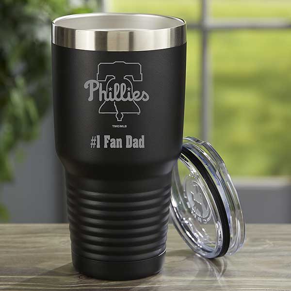 MLB Philadelphia Phillies Personalized Stainless Steel Tumbler  - 33110