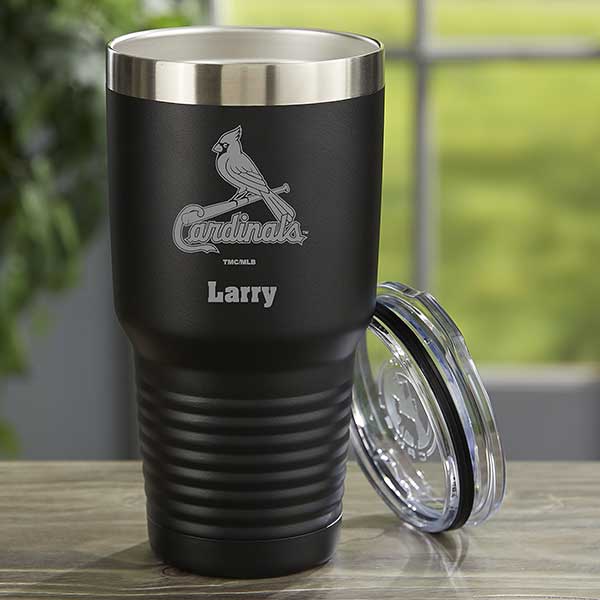 MLB St. Louis Cardinals Personalized Stainless Steel Tumbler  - 33115