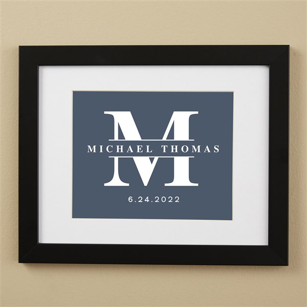 Lavish Last Name Personalized Framed Prints  - 33576