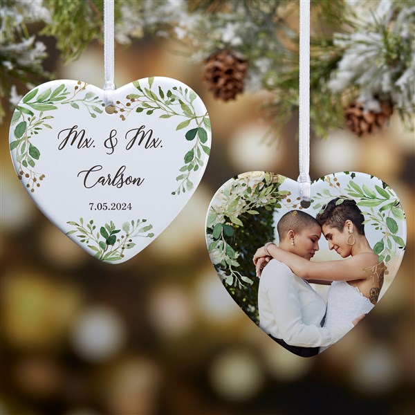 Mx. Title Personalized Wedding Ornaments - 34288