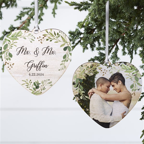 Mx. Title Personalized Wedding Ornaments - 34288