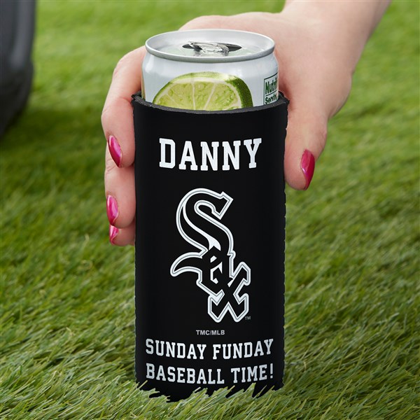 Chicago White Sox Personalized Slim Can Holder MLB Baseball - 35778