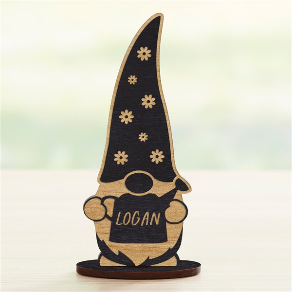 Personalized Wooden Spring Gnomes  - 36164