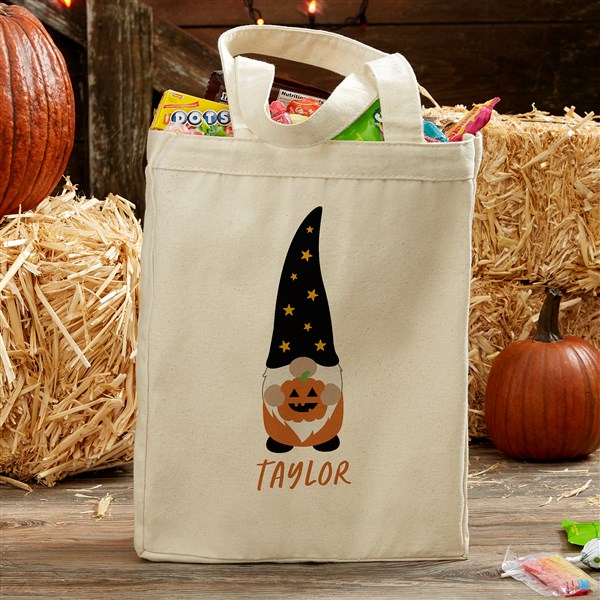 Personalized Halloween Tote Bag - Halloween Gnomes - 36738