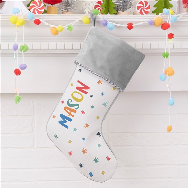 Personalized Christmas Stockings - Warm Winter Wishes - 36799