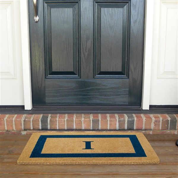 Monogrammed Single Frame 22x36 Coir Doormat  - 36990D