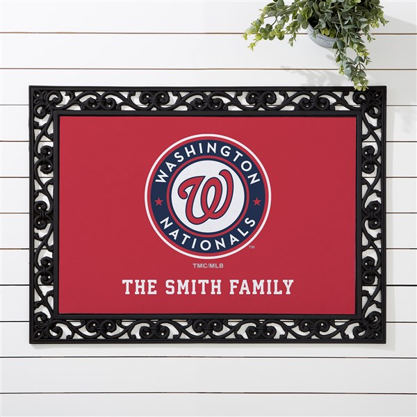 MLB Washington Nationals Personalized Doormats  - 37436