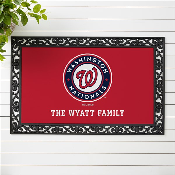 MLB Washington Nationals Personalized Doormats  - 37436