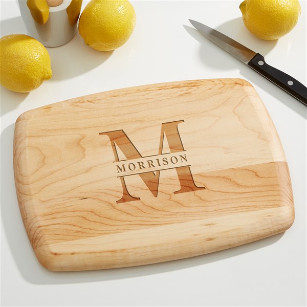 Lavish Last Name Personalized Maple Bar Board  - 37517