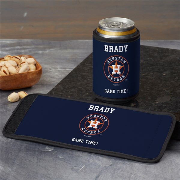 Houston Astros Personalized Baseball Can & Bottle Wrap - MLB - 37793