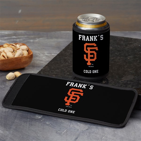 San Francisco Giants Personalized Baseball Can & Bottle Wrap - MLB - 37804