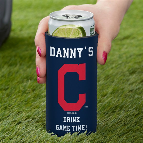 Cleveland Guardians Personalized Slim Can Holder MLB Baseball - 37850