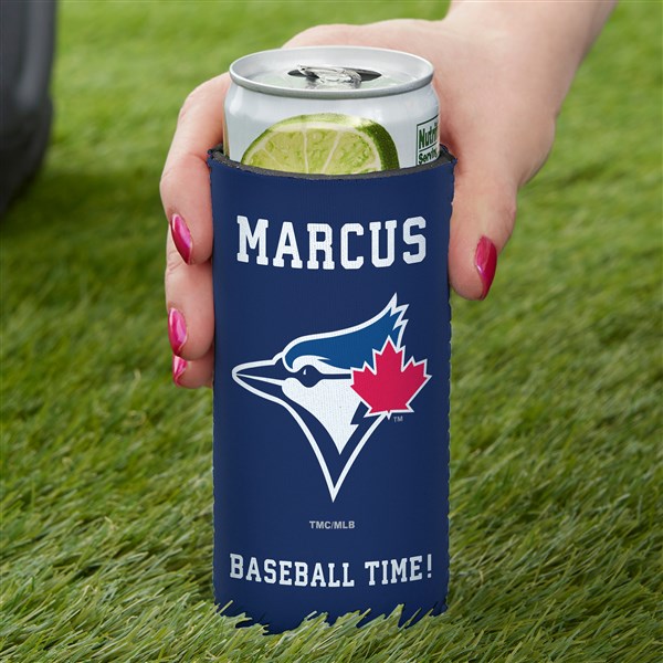 Toronto Blue Jays Personalized Slim Can Holder MLB Baseball - 37869