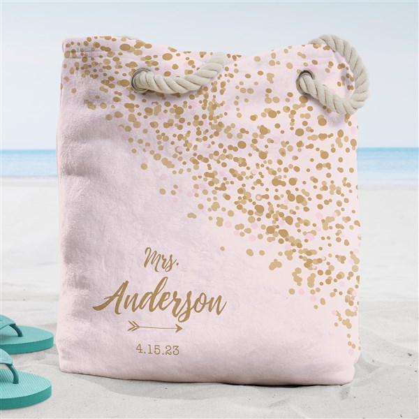 Sparkling Love Personalized Beach Bag  - 38259