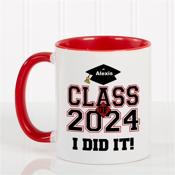 Custom Graduation Mug - Cheers to the Graduate Style - 3833