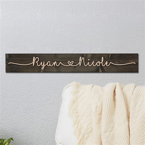 Personalized Couples Wooden Pallet Sign  - 38567D