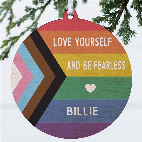 Love Yourself Personalized Ornament  - 38813