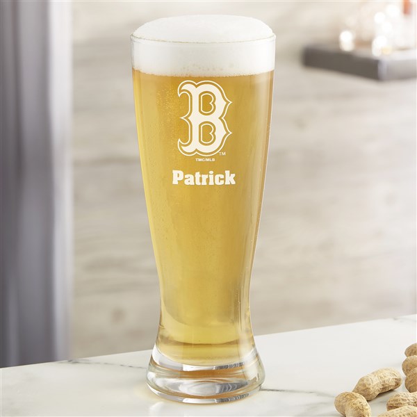 MLB Boston Red Sox Personalized Beer Glass  - 39353