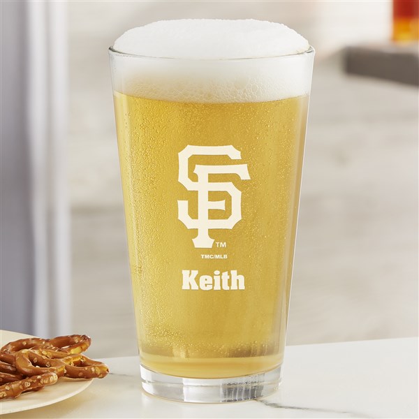 MLB San Francisco Giants Personalized Beer Glass  - 39358