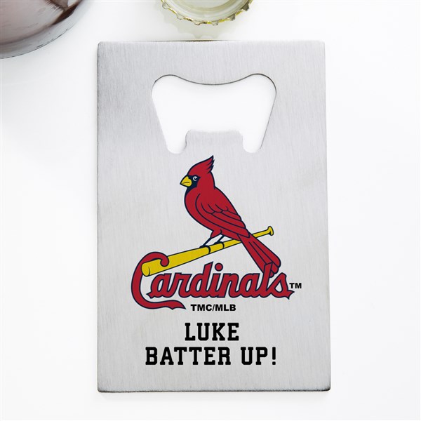 MLB St. Louis Cardinals Personalized Credit Card Size Bottle Opener - 39569