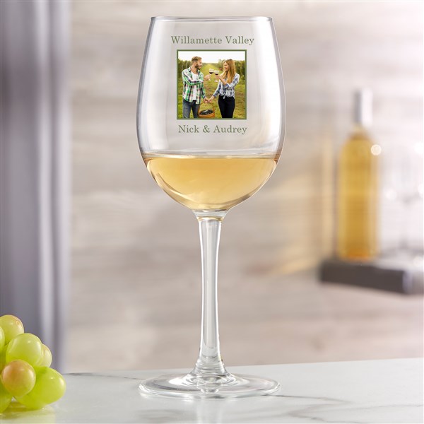 Picture Perfect Personalized Wine Glass Collection - 45101