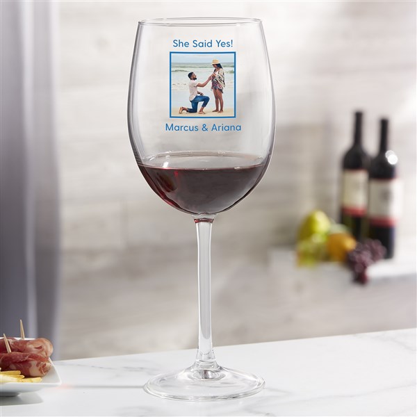 Picture Perfect Personalized Wine Glass Collection - 45101