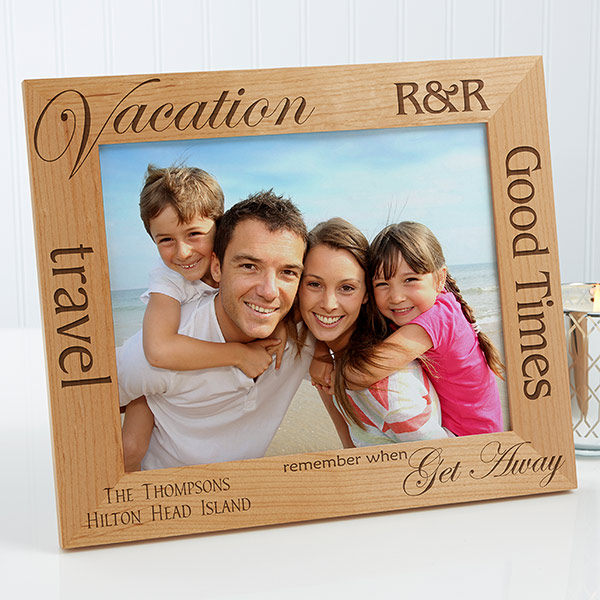 Personalized Vacation Picture Frames - 4519