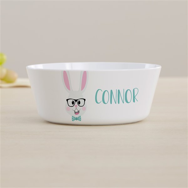 Build Your Own Easter Bunny Personalized Boys Dinnerware  - 46372