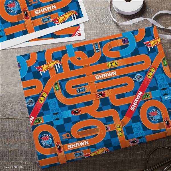 Hot Wheels™ Personalized Wrapping Paper  - 47530