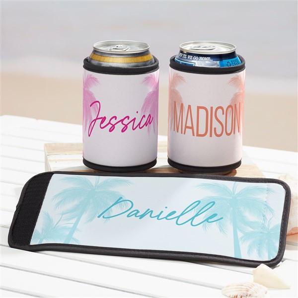 Summer Fun Personalized Beer Can & Bottle Wrap - 47762