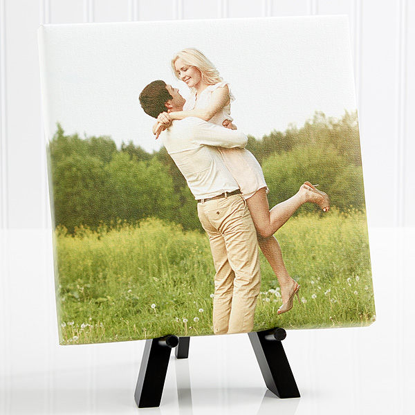 Custom Personalized Photo Canvas Table Top Art - 4798