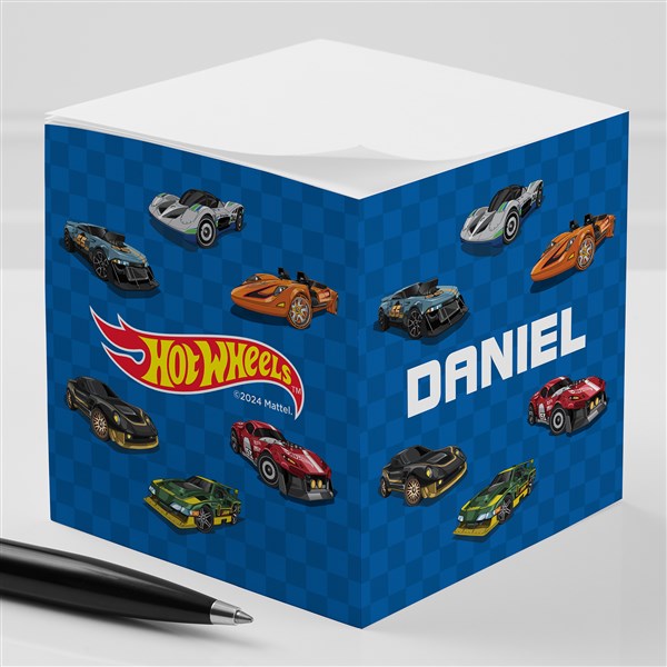 Hot Wheels™ Personalized Note Cube - 48500