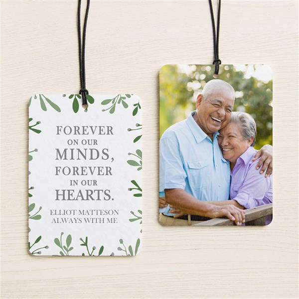 Botanical Memorial Personalized Car Air Freshener - 49378