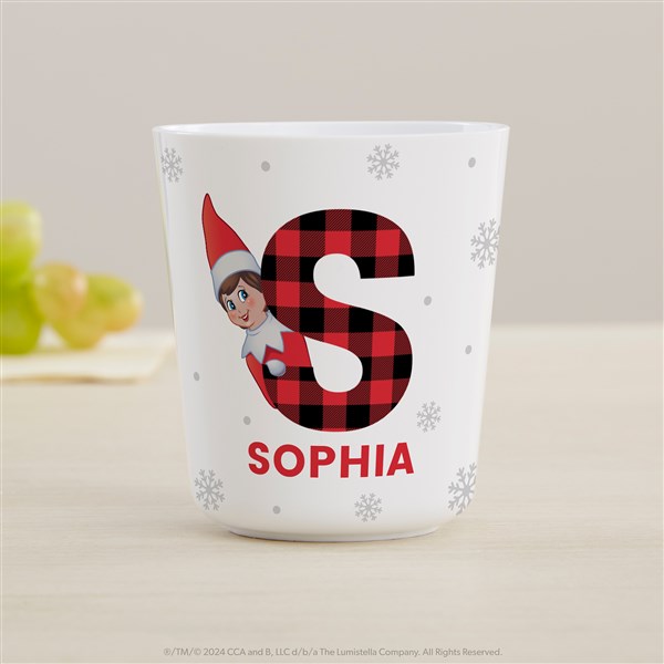 The Elf on the Shelf Plaid Personalized Kids Dinnerware - 49582