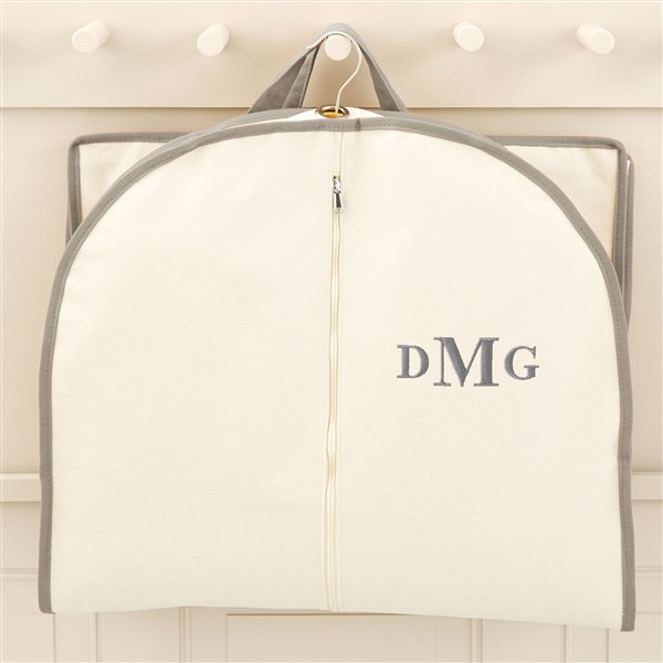 Classic Celebrations Embroidered Canvas Garment Bag  - 49755