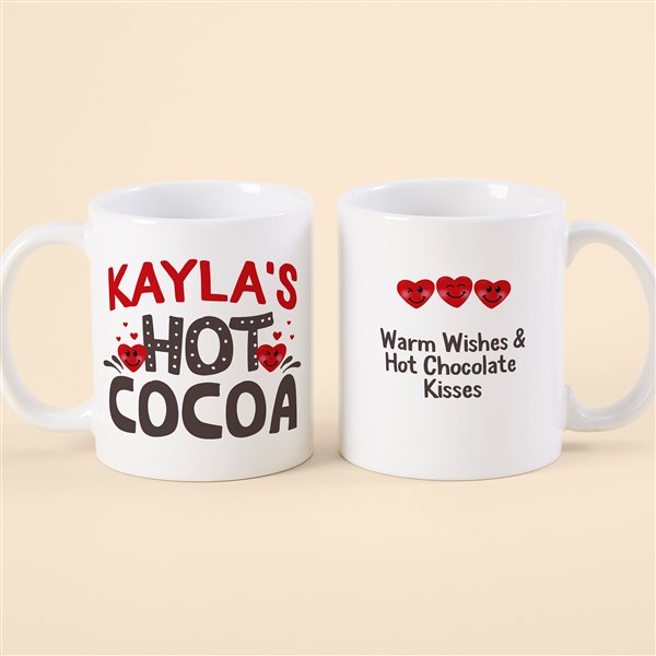 Personalized Kids Valentine's Day Hot Cocoa Mug  - 50083