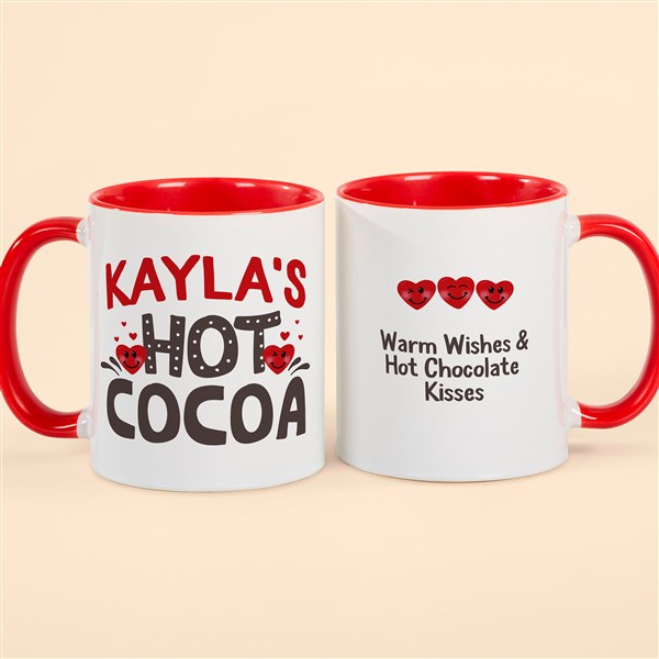 Personalized Kids Valentine's Day Hot Cocoa Mug  - 50083