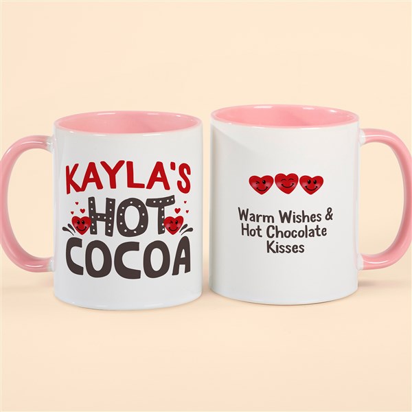 Personalized Kids Valentine's Day Hot Cocoa Mug  - 50083