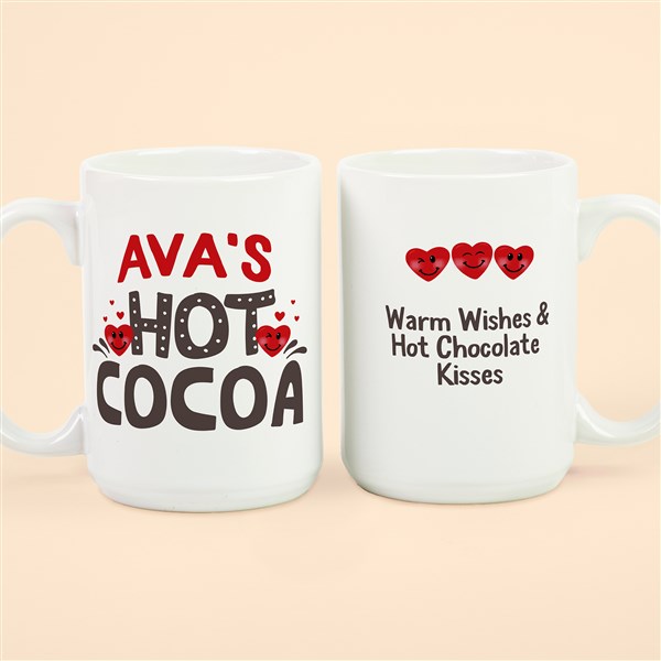 Personalized Kids Valentine's Day Hot Cocoa Mug  - 50083