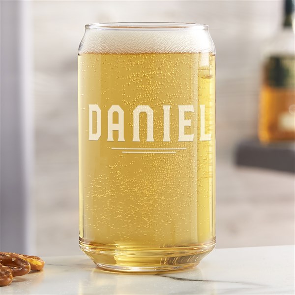 Classic Man Engraved Beer Glass Collection - 50271