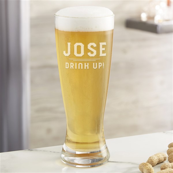 Classic Man Engraved Beer Glass Collection - 50271