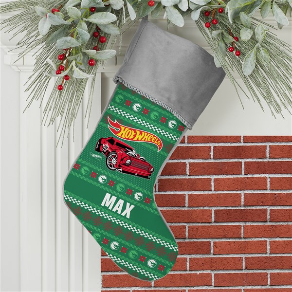 Hot Wheels™ Holiday Personalized Stocking - 50517